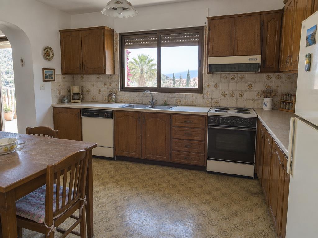 Kitchen before renovation (visual example)
